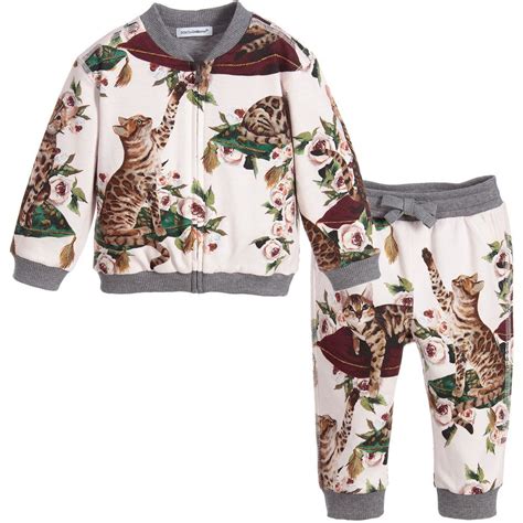 dolce gabbana childrensalon|dolce and gabbana baby tracksuit.